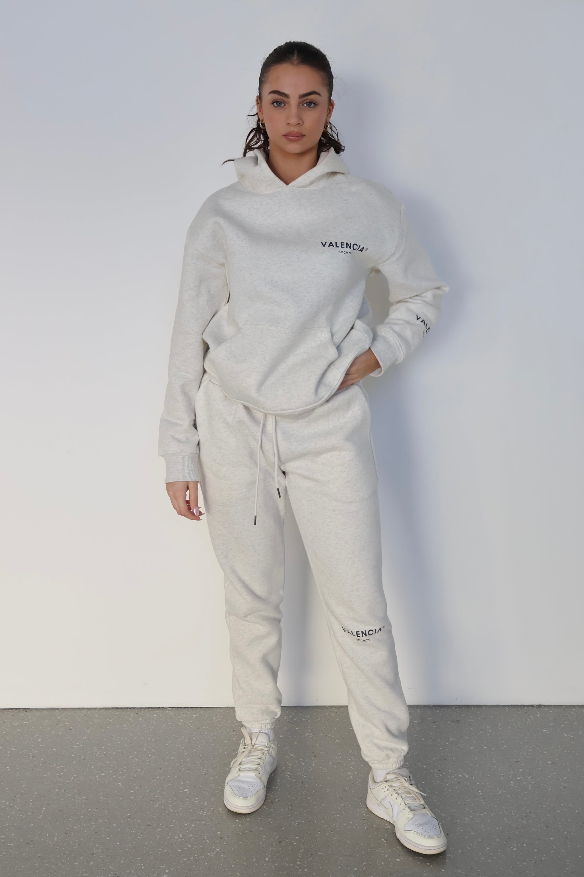 MAX | Unisex fleece joggers - SNOW MARLE