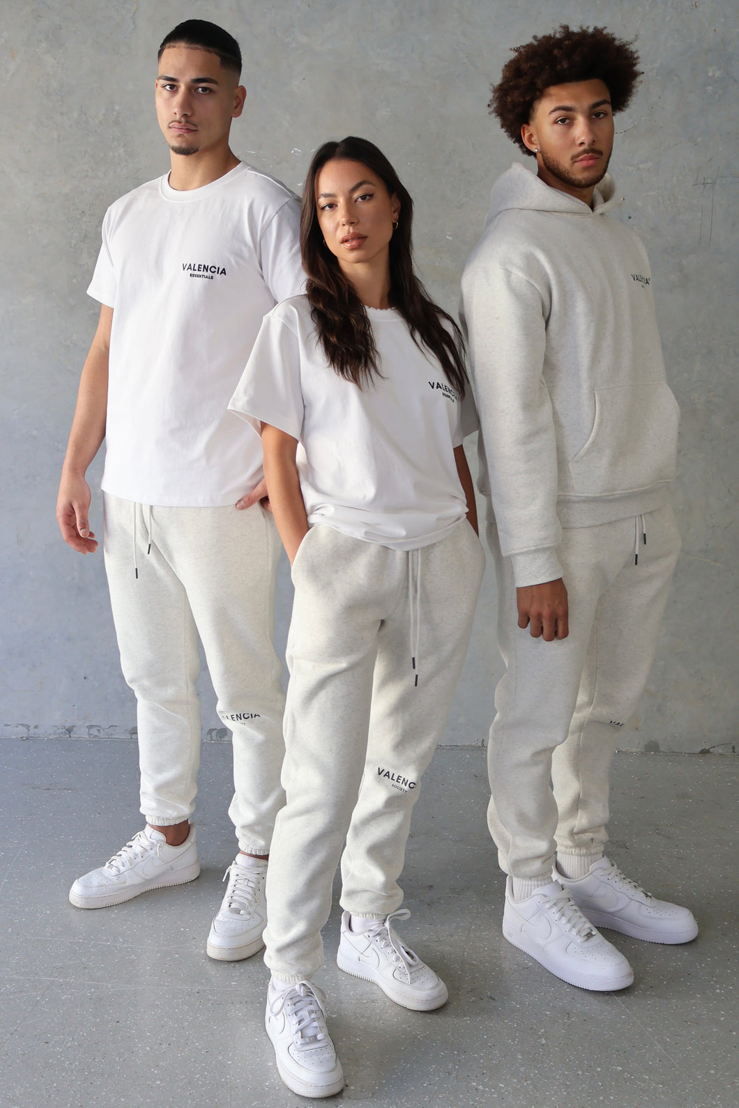 MAX | Unisex fleece joggers - SNOW MARLE