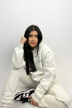 Load image into Gallery viewer, ALEX | Unisex fleece hoodie - SNOW MARLE
