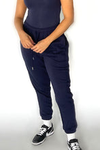 Load image into Gallery viewer, BROOKLYN | Oversized French Terry Joggers - Navy
