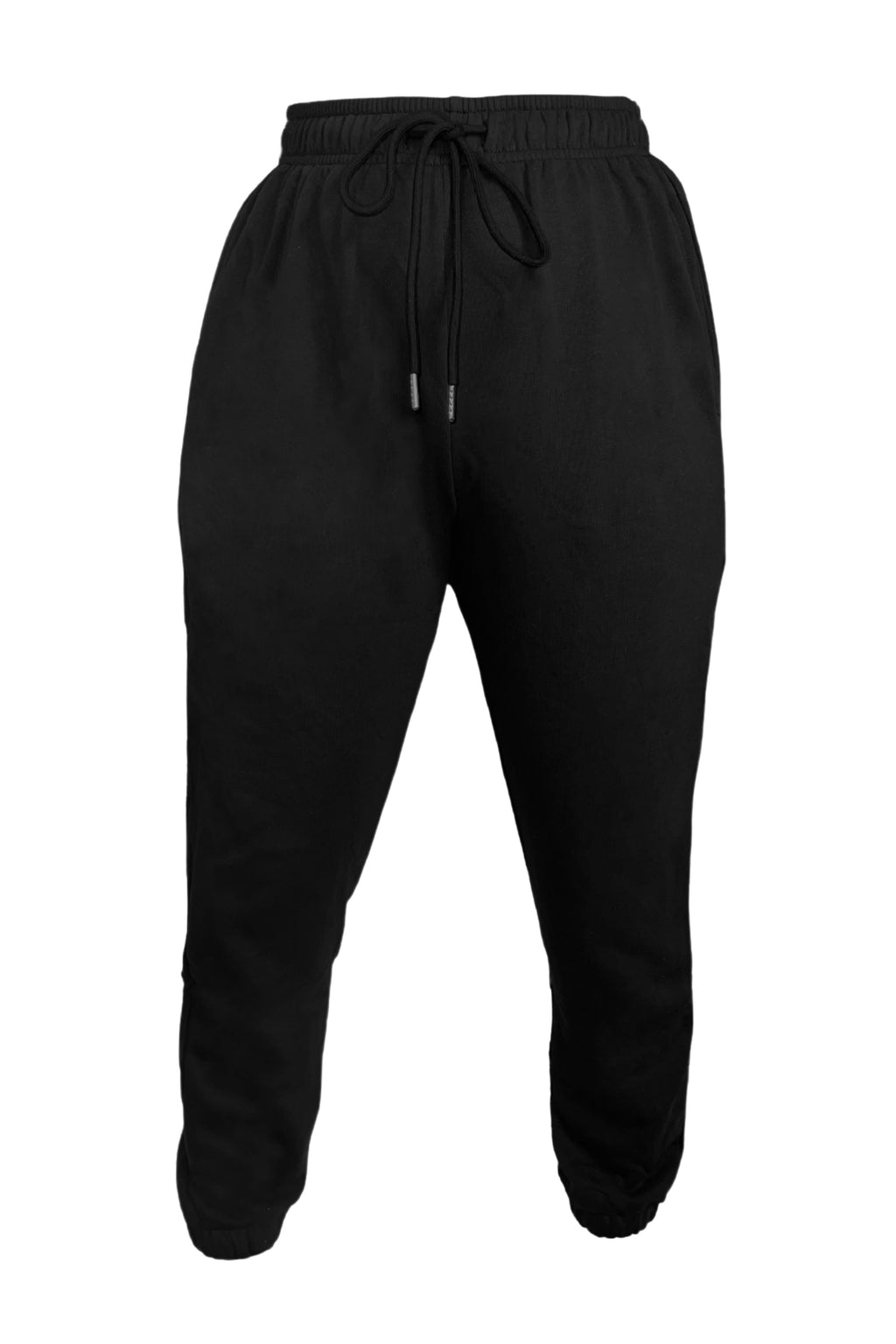 BROOKLYN | Oversized French Terry Joggers - Black
