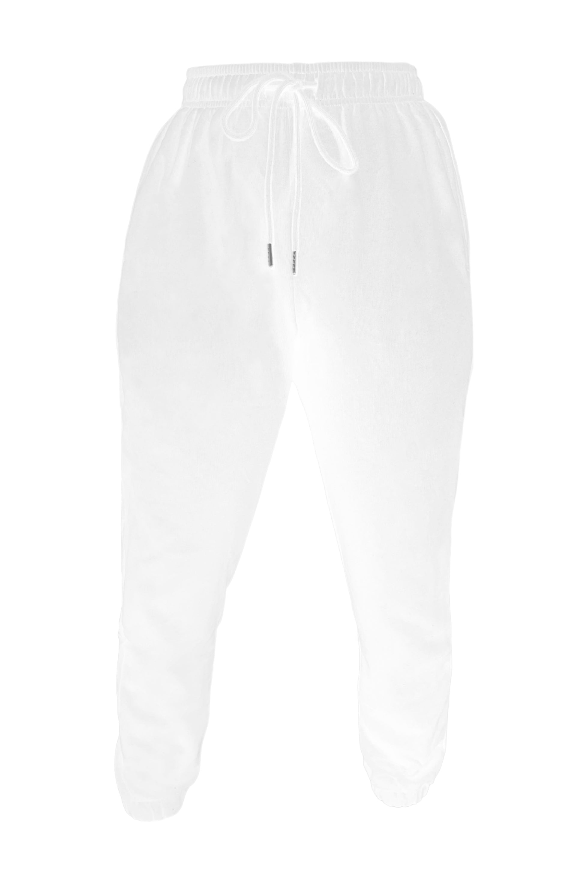 BROOKLYN | Oversized French Terry Joggers - White