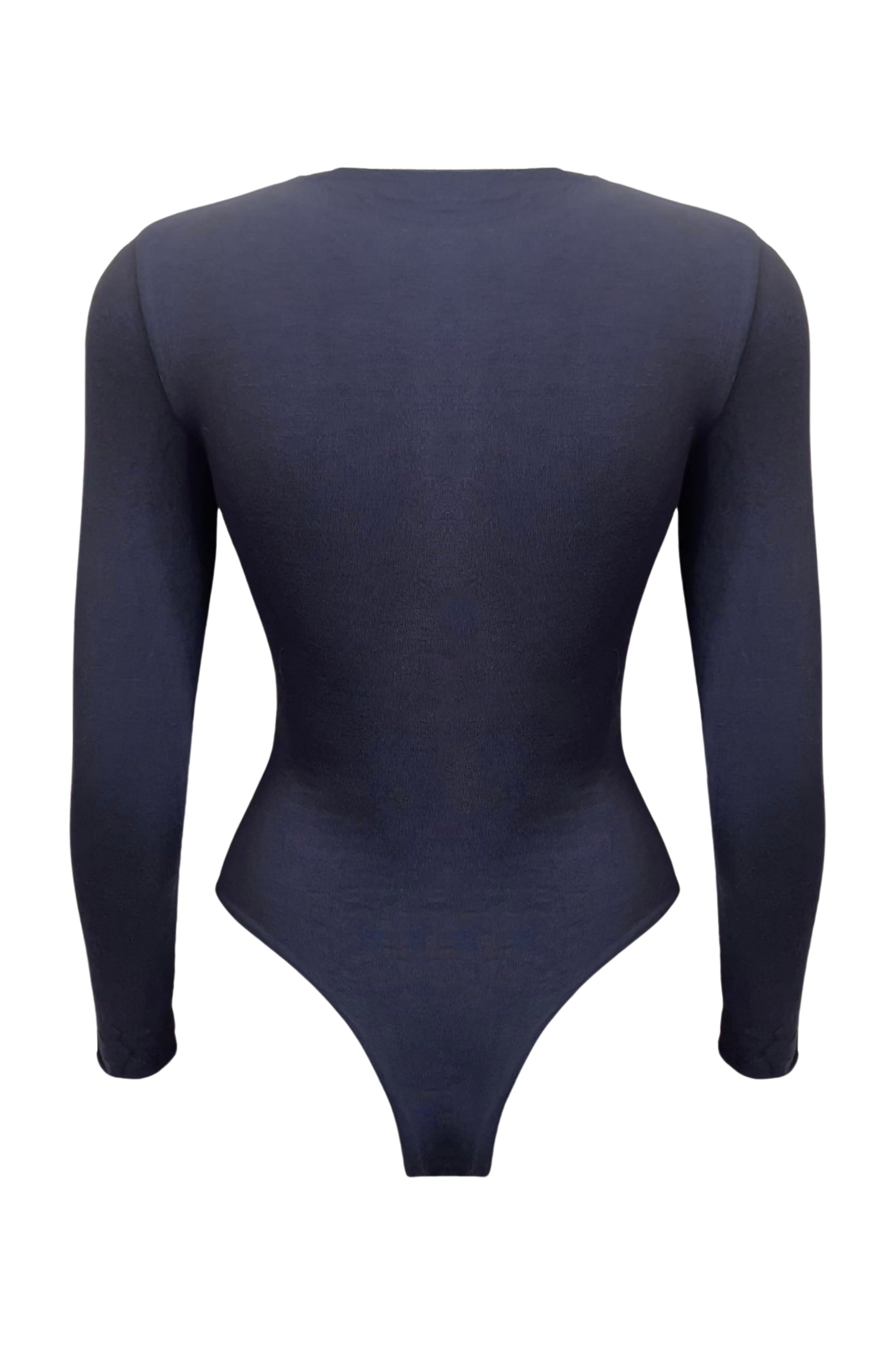 SOFIA | Long sleeve crew neck bodysuit - Navy