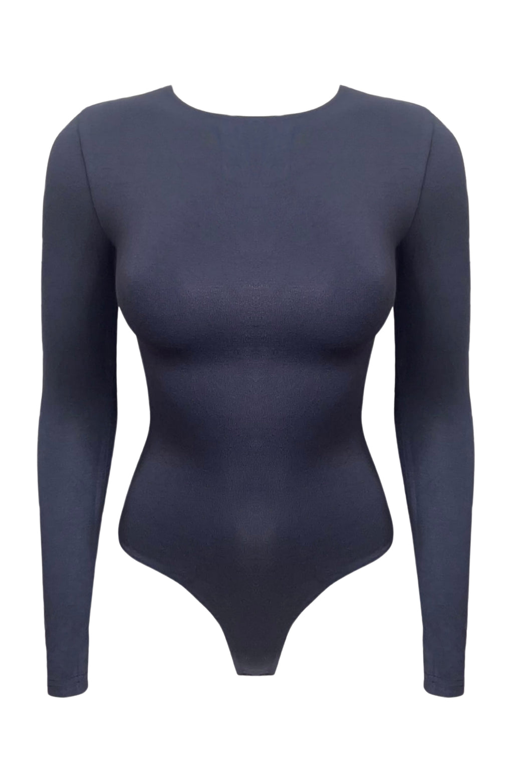 SOFIA | Long sleeve crew neck bodysuit - Navy