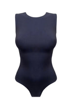 Load image into Gallery viewer, GRACE | Sleeveless crew neck bodysuit - Navy
