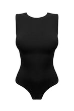 Load image into Gallery viewer, GRACE | Sleeveless crew neck bodysuit - Black
