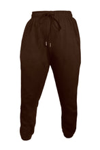 Load image into Gallery viewer, BROOKLYN | Oversized French Terry Joggers - Chocolate
